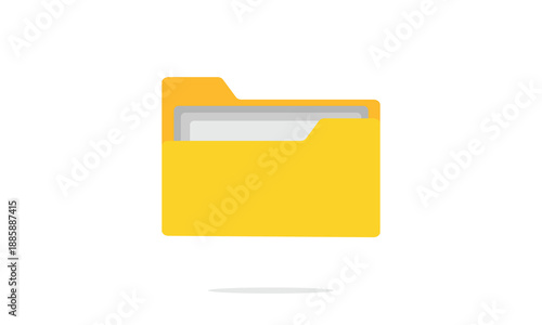 Folder icon set vector. folder sign and symbol, design for app, logo. file folder in flat style. computer files directory, line pattern, scheme made from empty maps. folder with network, data storage.