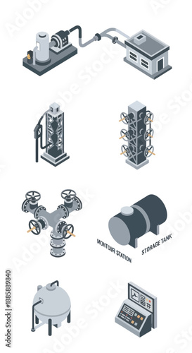 Industrial Equipment and Machinery Parts.