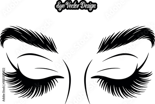 black and white eyes