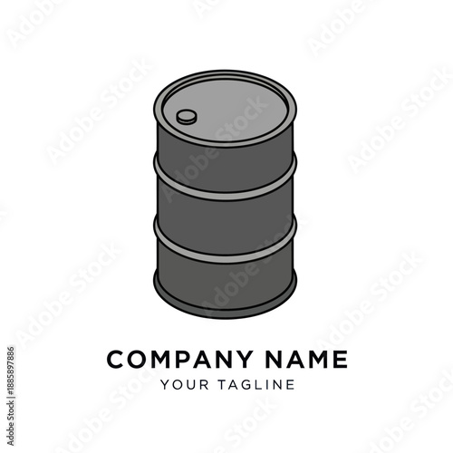 Metal Oil Drum Barrel Container Storage.