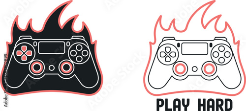 Gaming controllers on fire high performance gaming accessories for serious gamers online