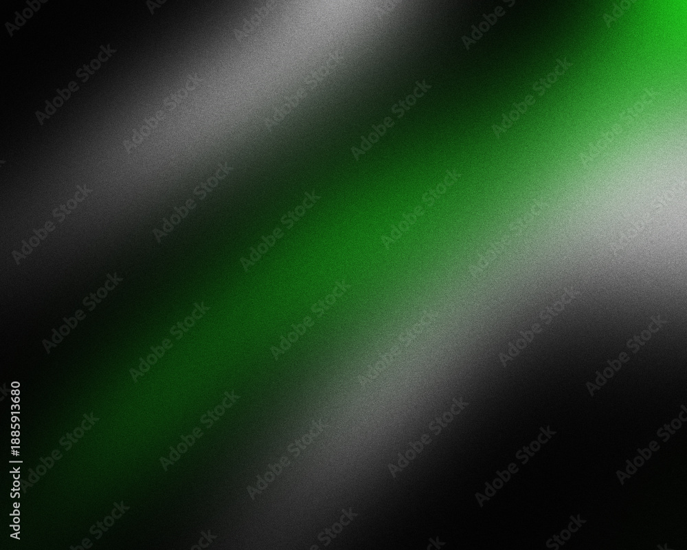 Fototapeta premium Abstract Green Black Wave Background Modern Minimal Design