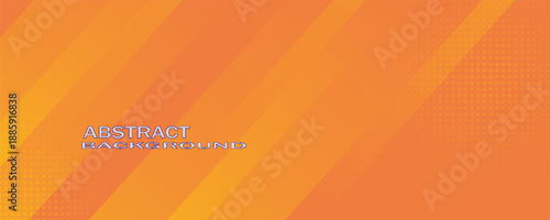 Fresh orange abstract background geometry shine and layer element vector for presentation design. Vector illustration for business, corporate, institution, party, festive, seminar,