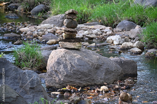 stones in the river