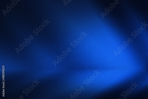 Black dark blue navy cobalt empty background.Mockup presentation showing product 3d. Wall floor room scene. Shiny bright material fabric. Metal metallic light glow neon. Minimal. Design. © Наталья Босяк