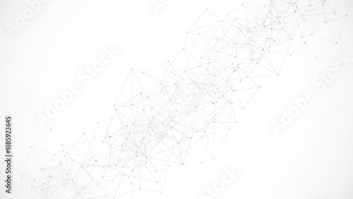 Modern network connections and data exchange concept