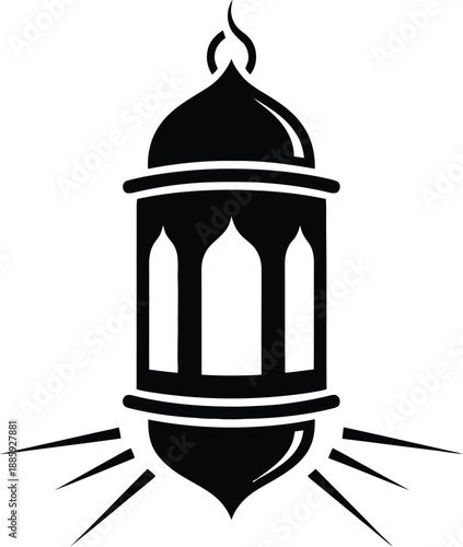 Islamic lantern symbolizing spiritual guidance