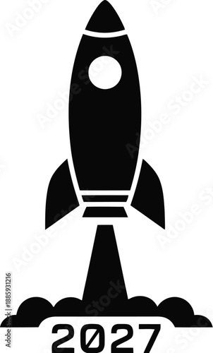 Rocket launching into space in 2027