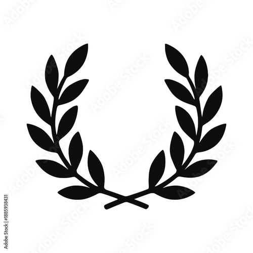 Laurel wreath symbolizing victory and achievement