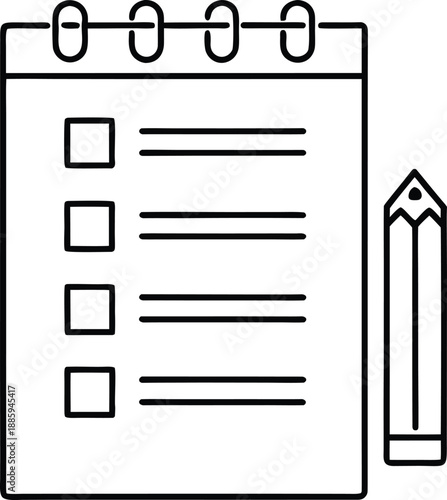 list line art vector illustration on transparent background