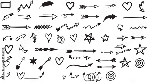 set of musical instruments