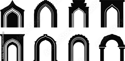 Collection of ramadan Vector