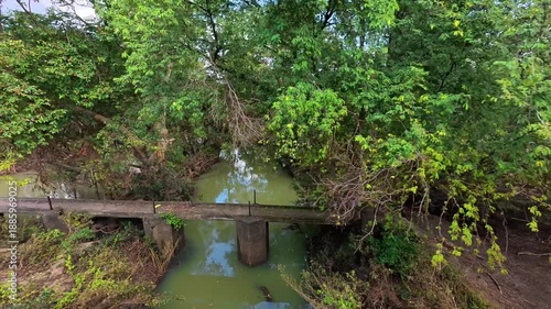 Train window view Sri Lanka