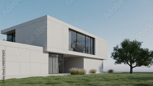 modern office building