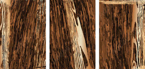 Luxury tree bark background perfect for sophisticated design projects and premium invitations.
