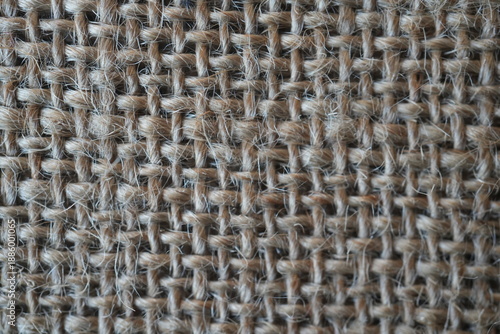 grey light  bfabric canvas burlap pistachio burlap fabric texture – close-up background top view	

