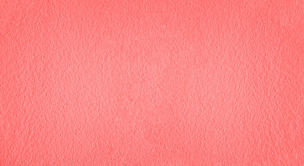 Wandcirkels Pantone 2024 Peach Fuzz Ruwe stucco textuur in perziktinten  © Maxim Chuev
