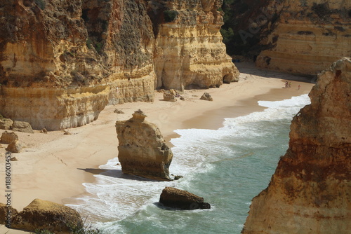 beach, sea and rocks