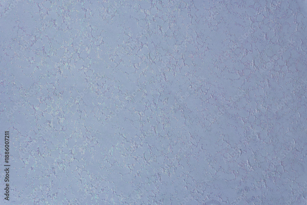 Fototapeta premium Shimmering light blue textile texture with silver glitter abstract pattern