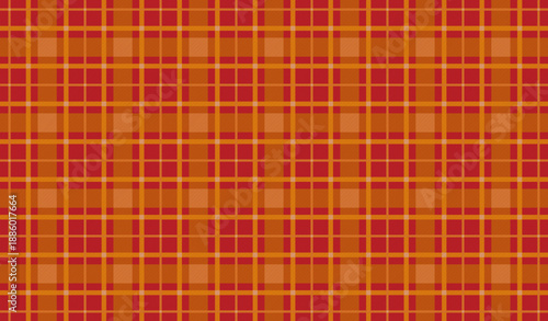 textile or tablecloth pattern background (red - gold)