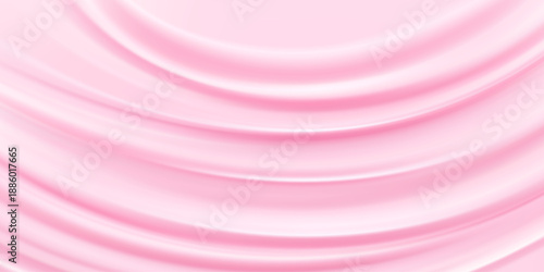 Melting ice cream glaze flows down with shiny sugary decoration and sweet dessert texture.