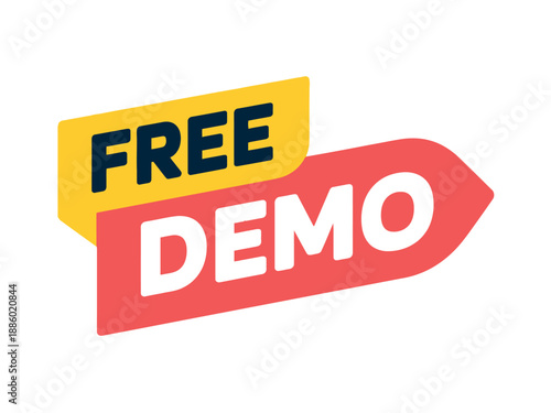 Free Demo Offer Sign Advertisement