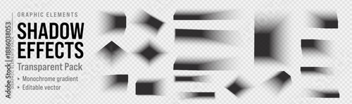 Shadow box with shade and vector paper for a drop square rectangle effect, then an object background by a book in black frame mockup set through soft blur light. Transparent design on floor.