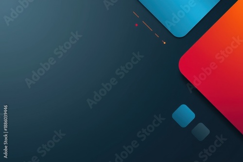 Abstract Geometric Shapes Background