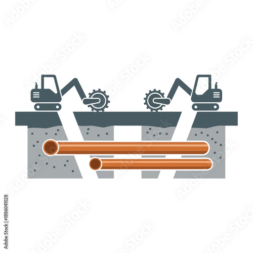 Efficient Underground Utility Pipeline Construction With Modern Excavation Equipment