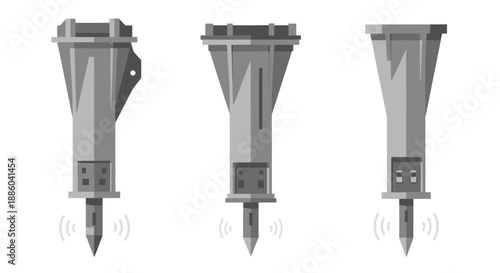 Essential Excavator Hydraulic Hammer Tools For Demolition And Site Preparation Projects