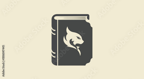 Bunny riding scooter illustration