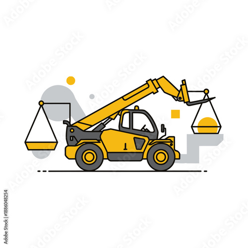 Heavy Equipment Balancing Weight And Value In Modern Industrial Logistics Assessment