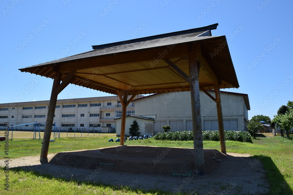 Fototapeta premium 屋外の土俵場