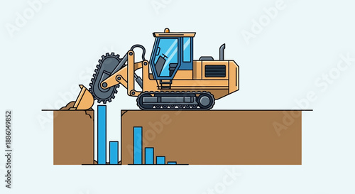 Heavy Machinery Uncovering Data Insights From Deep Ground Exploration For Business Analysis