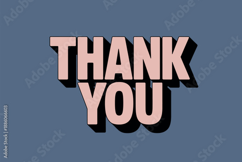 Pink Thank You Message Background