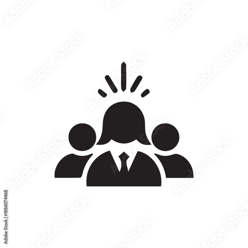 vector illustration of people silhouettes