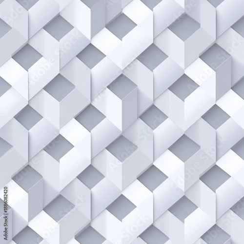 White and gray geometric pattern background