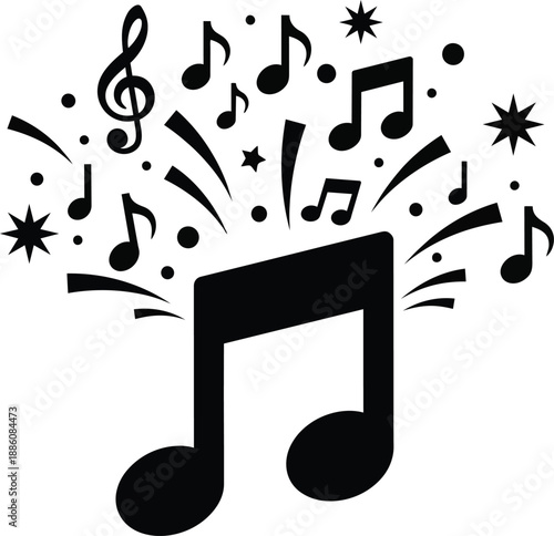 Cowboys on Horseback with Floral Border.