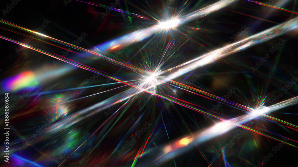 Fototapeta premium abstract refraction spectrum background