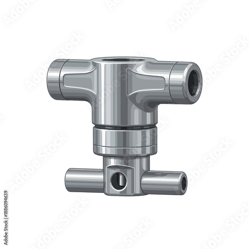 Industrial Metal Valve Fitting