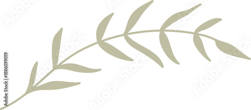 Leaf Branch Silhouette