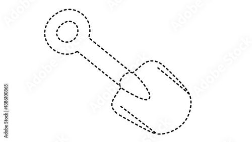 A black and white line drawing of a hook and eye fastener