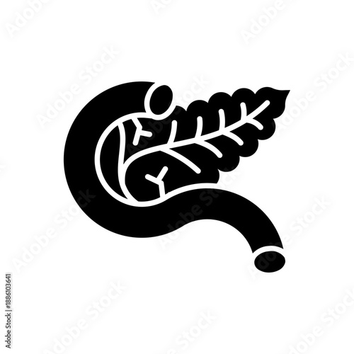 Pancreas related to metabolic syndrome medical concept