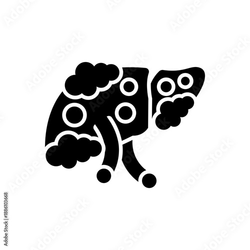 Steatosis related to metabolic syndrome medical concept