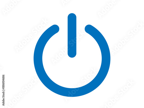 電源ボタン（スイッチのアイコン）