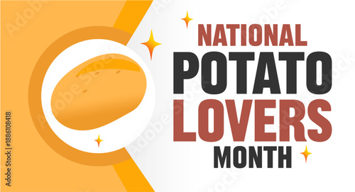 National Potato Lovers Month with delicious potatoes