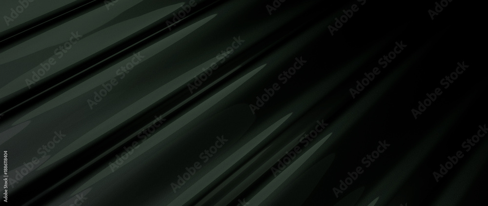 Fototapeta premium A sleek, modern texture background with a dark, glossy finish featuring radiating lines that create a sense of depth and movement. 