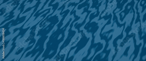 Slika na platnu A deep blue watercolor texture with a swirling, organic pattern, ideal for backgrounds that require a fluid, natural, and artistic feel