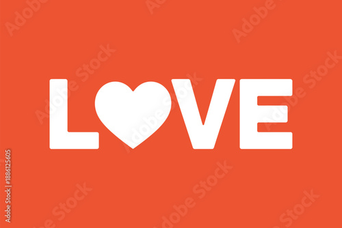 Emblematic love symbol Vector, illustration