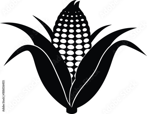 Corn, Maize Ear Icon